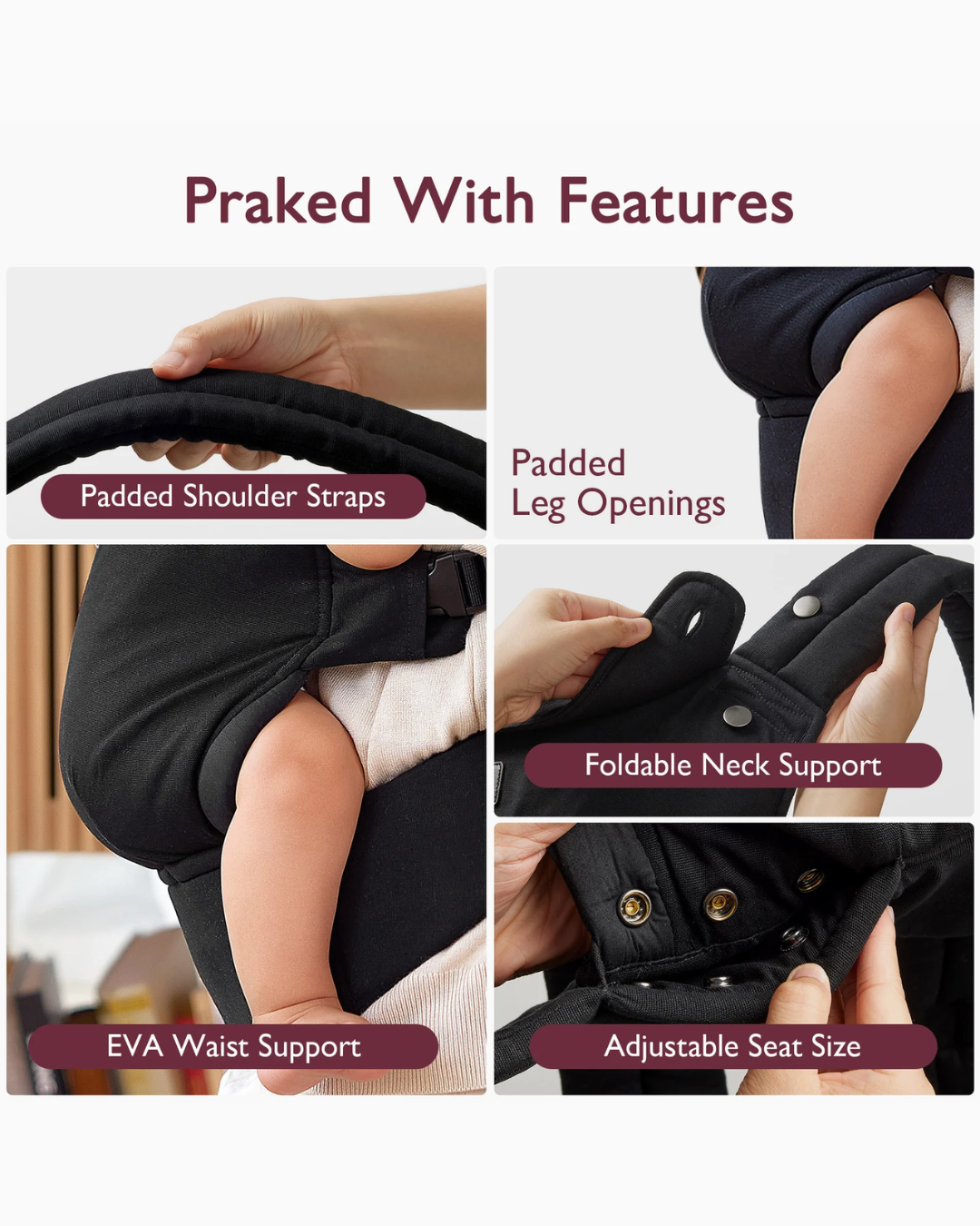 PORTA BEBE ERGONOMIC MOMCOZY