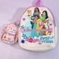 MOCHILA PRINCESAS 2PZS