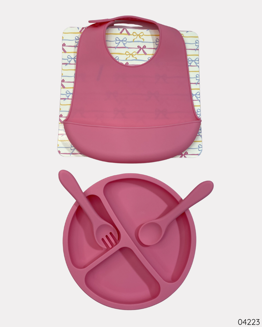 SET DE ALIMENTACION ROSADO