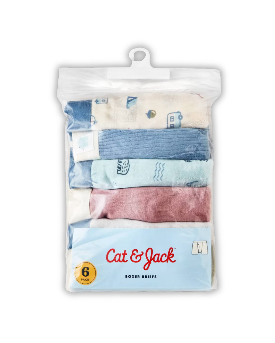 BOXERS 6 PZS CAT& JACK