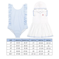 TRAJE BAÑO 2 PZS SPERRY BLANCO