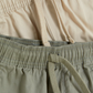 SET SHORT VERDE BEIGE CORDONES