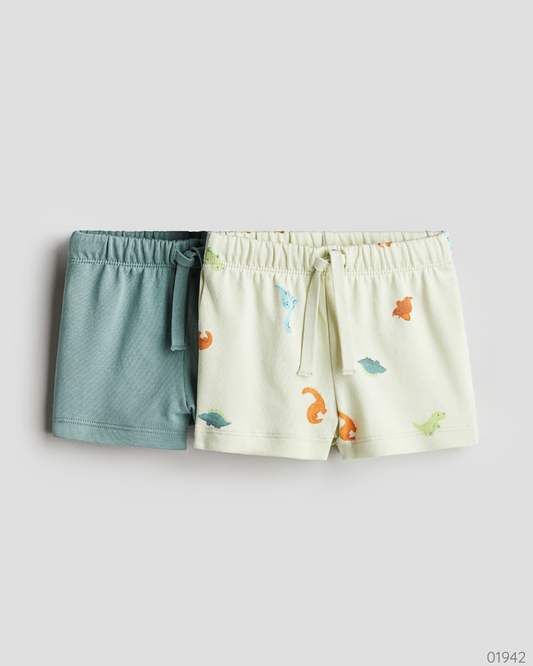 SHORT 2 PZS DINOS H&M