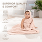 TOALLAS MUSELINA 2PZS ROSA COMFYCUBS