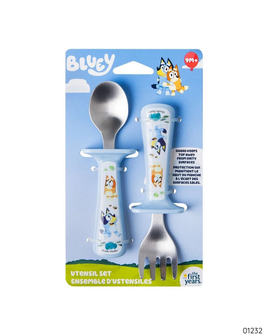 TENEDOR Y CUCHARA DE BLUEY