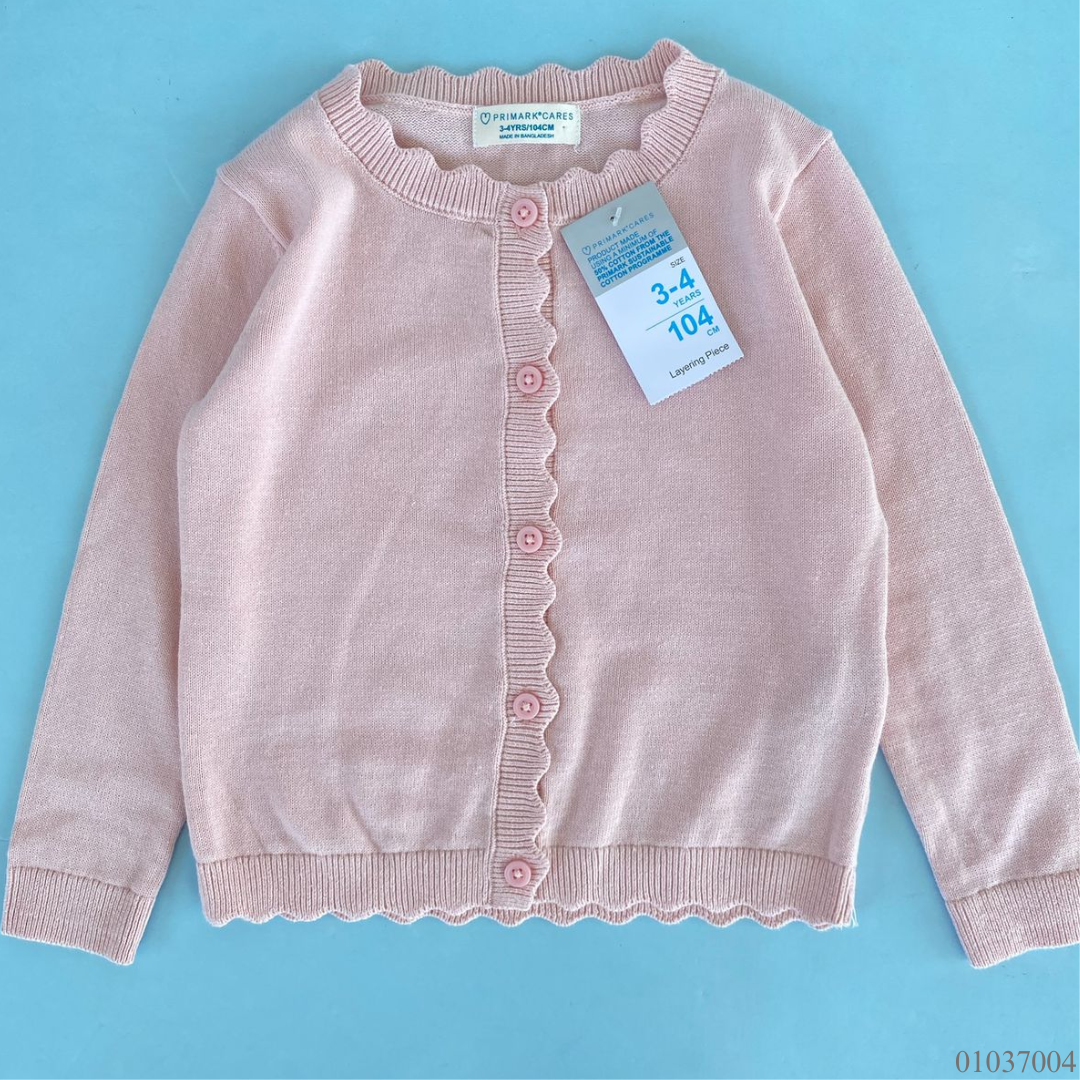 CARDIGAN ROSADO NIÑA