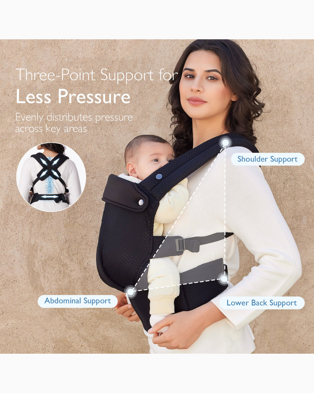 PORTA BEBE ERGONOMIC MOMCOZY