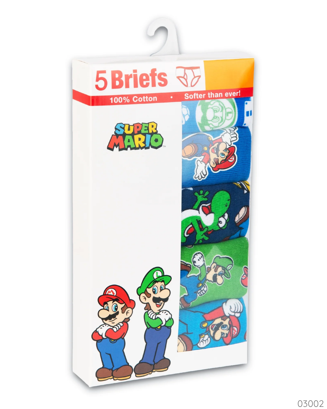 CALZONCILLOS 5 PZS MARIO BROS