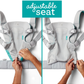 PORTABEBÉ FLIP 4-EN-1 LIGHT & AIRY INFANTINO
 8-32 LIBRAS