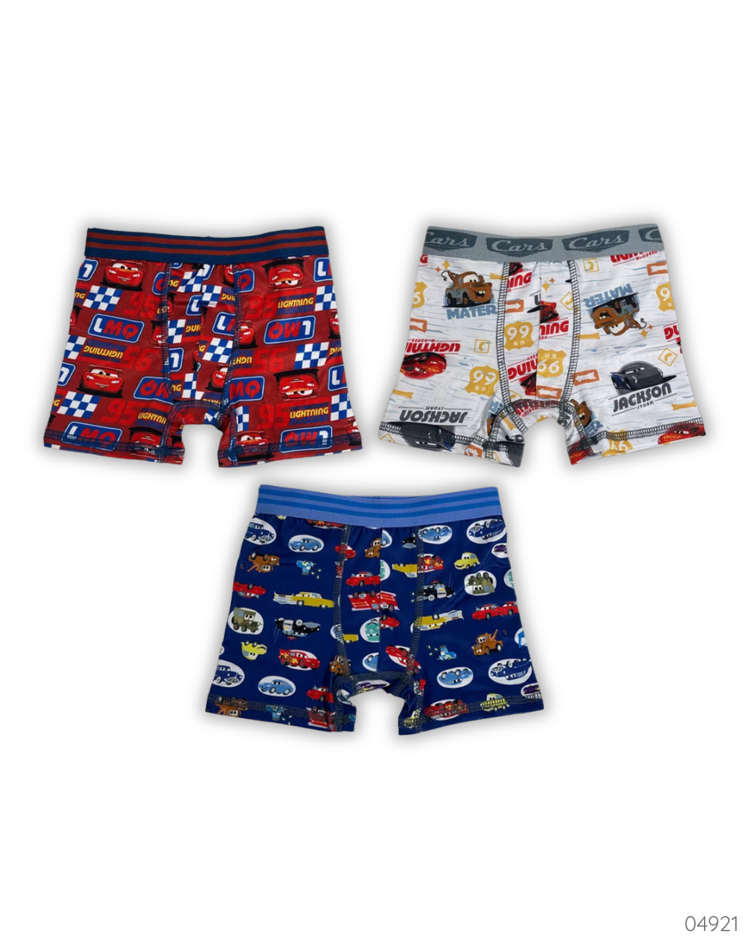 BOXERS 6 PZS CAT& JACK CARS