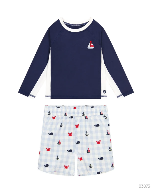 TRAJE BAÑO 2 PZS SPERRY BARCO