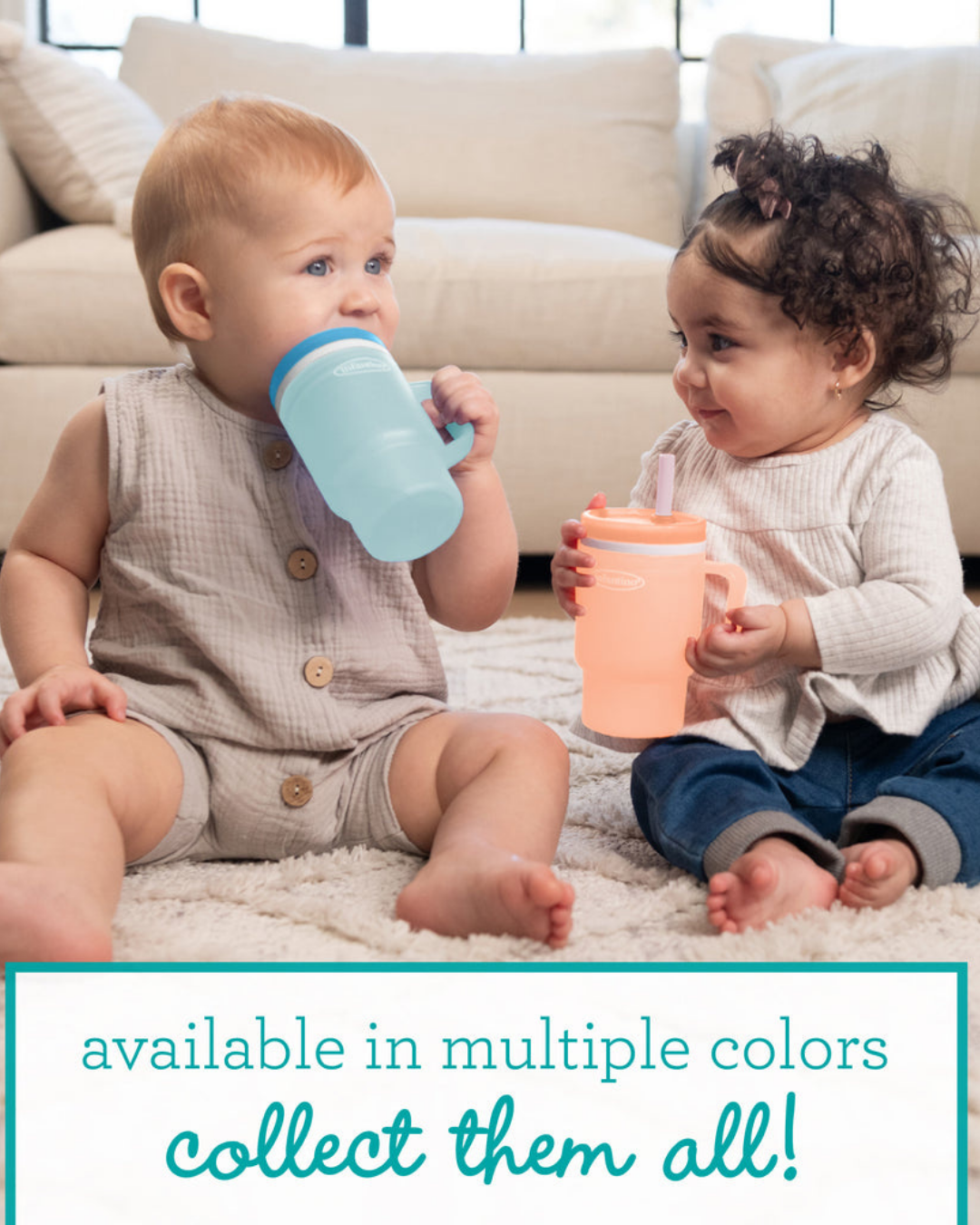 VASO MY 1ST TUMBLER PLASTICO RIGIDO 10 OZ AZUL