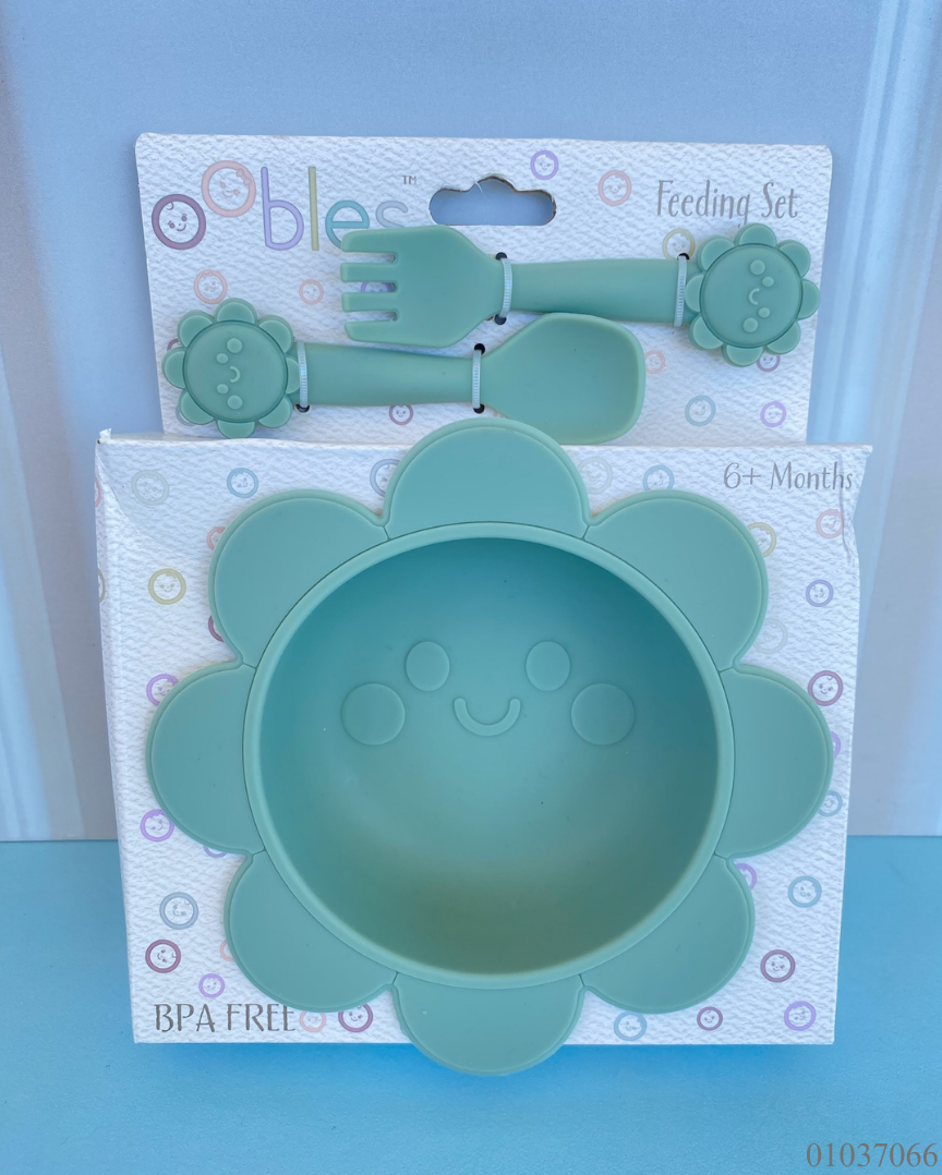 SET ALIMENTACION SILICON FLOR VERDE