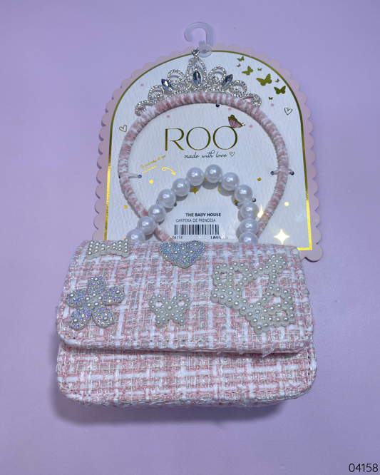 CARTERA DE PRINCESA ROSA