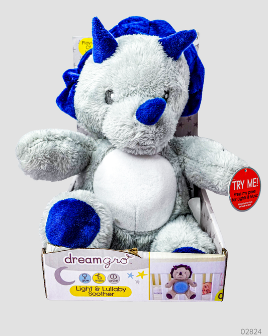 PELUCHE CON SONIDO Y LUZ RINO