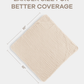 TOALLAS MUSELINA 2PZS BEIGE COMFYCUBS
