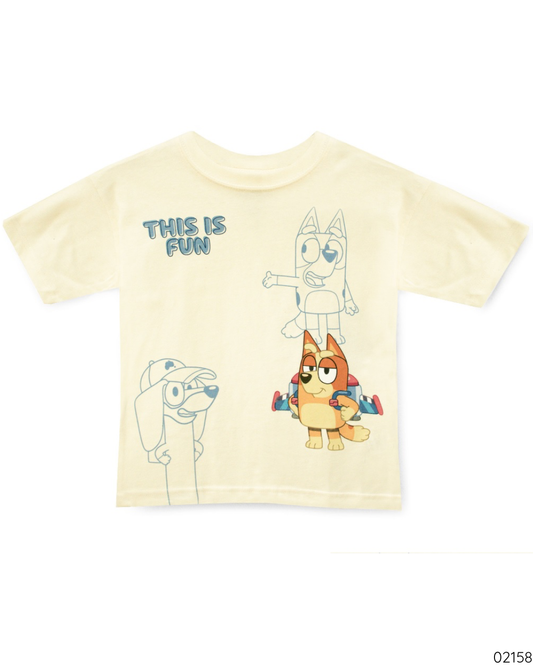 CAMISA BLUEY AMARILLA