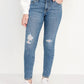 PANTALON JEAN OLD NAVY AZUL ROTO GIRL