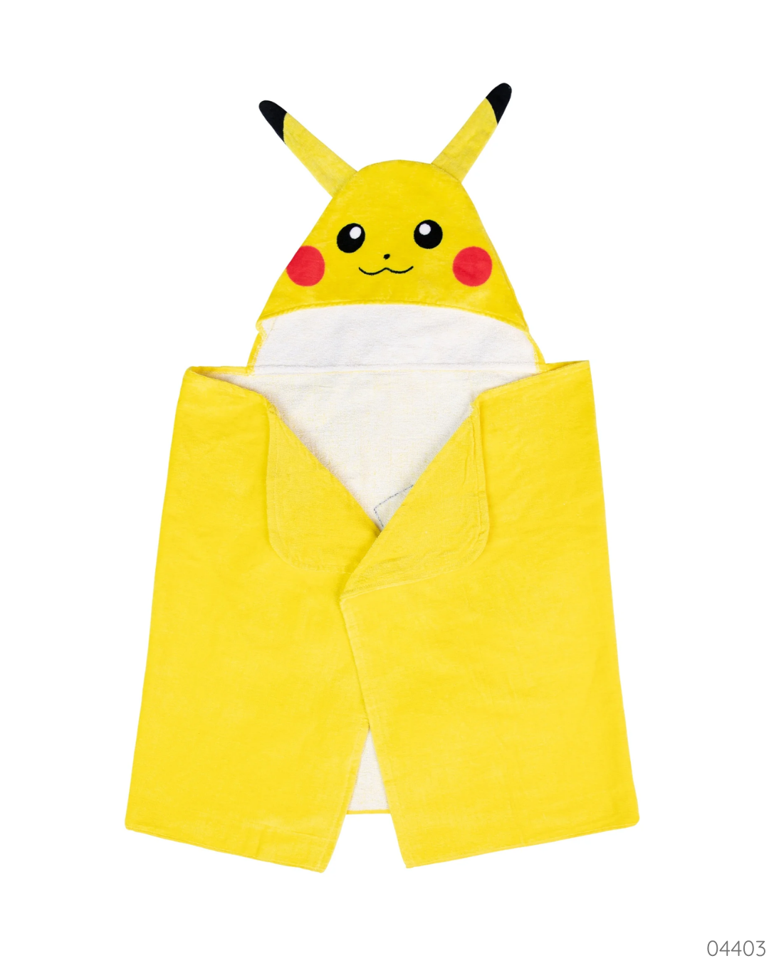 TOALLA CAPUCHA PIKACHU 24X50IN