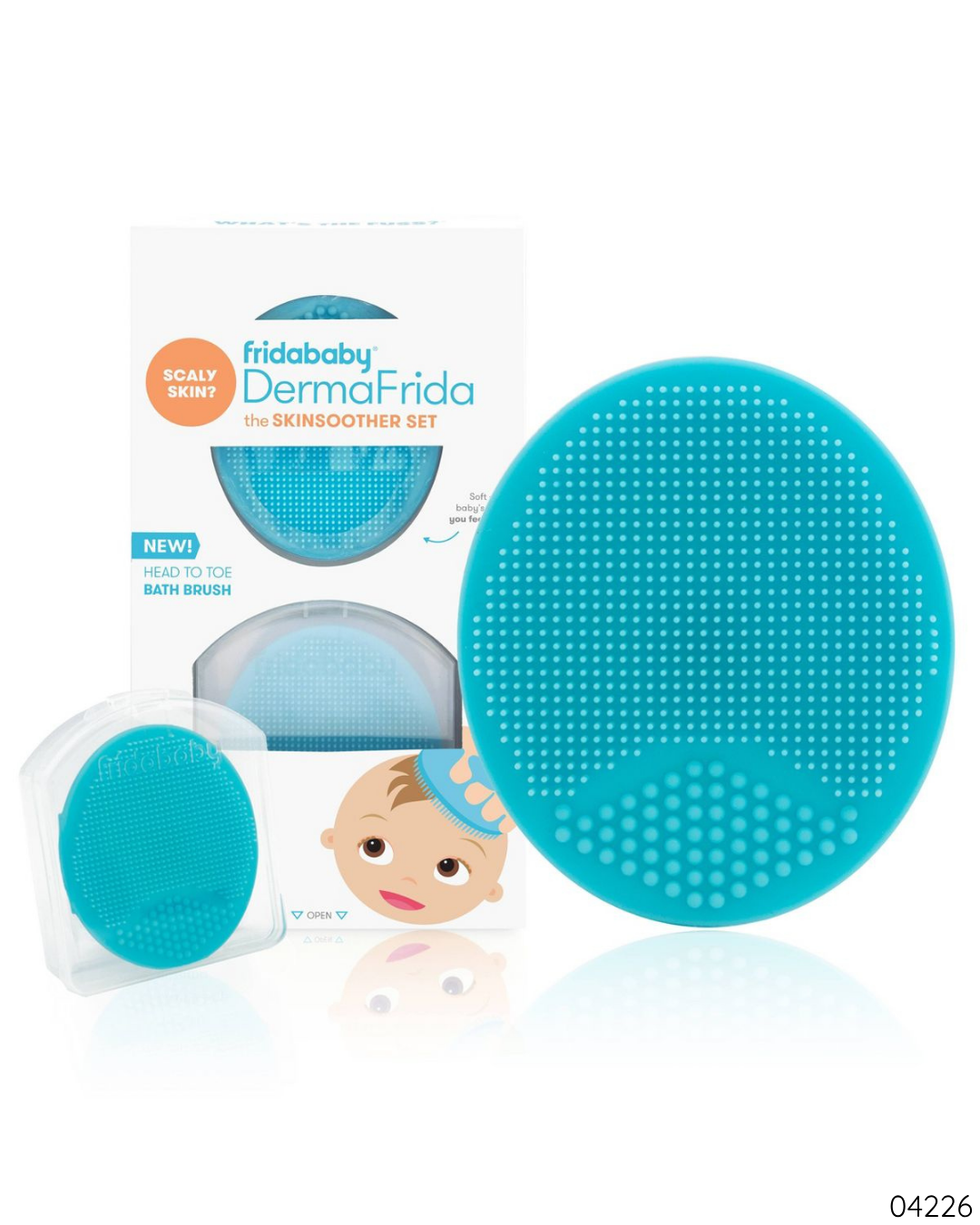 CEPILLO DERMAFRIDA AZUL