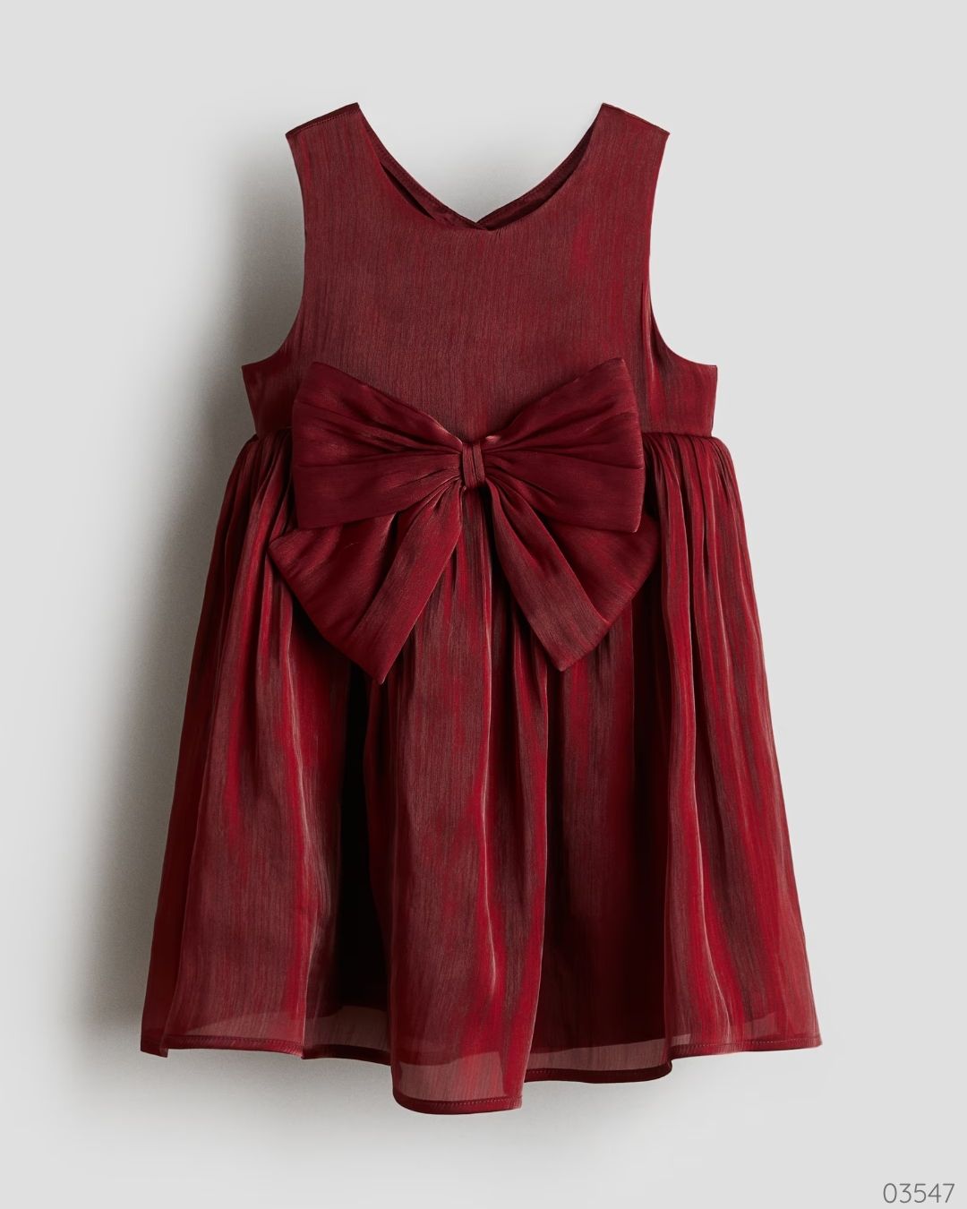 VESTIDO ROJO CHONGO SIN MANGAS HM