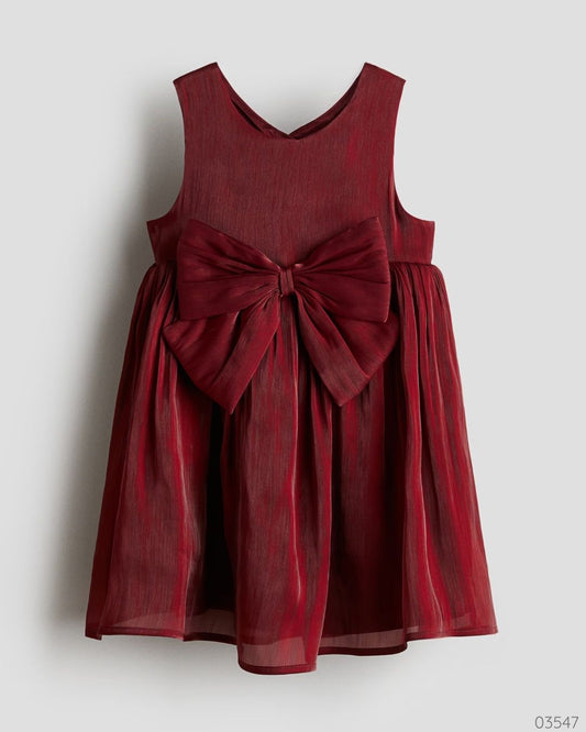 VESTIDO ROJO CHONGO SIN MANGAS HM