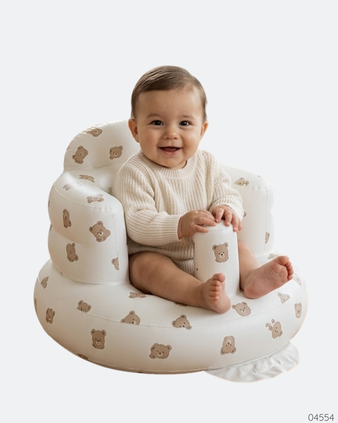 SILLA INFLABLE FLORES