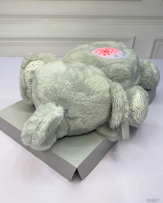 PROYECTOR DE LUZ MUSICAL ELEFANTE GRIS