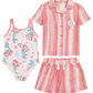 SET TRAJE BAÑO ARIEL COLORES