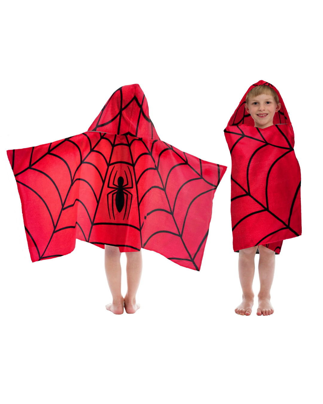 TOALLA CAPUCHA SPIDERMAN 24X50IN