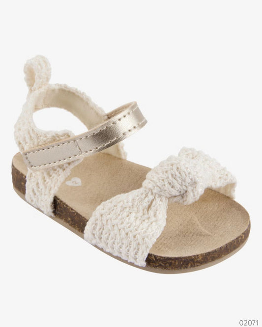 SANDALIAS BLANCAS BABY BGOSH