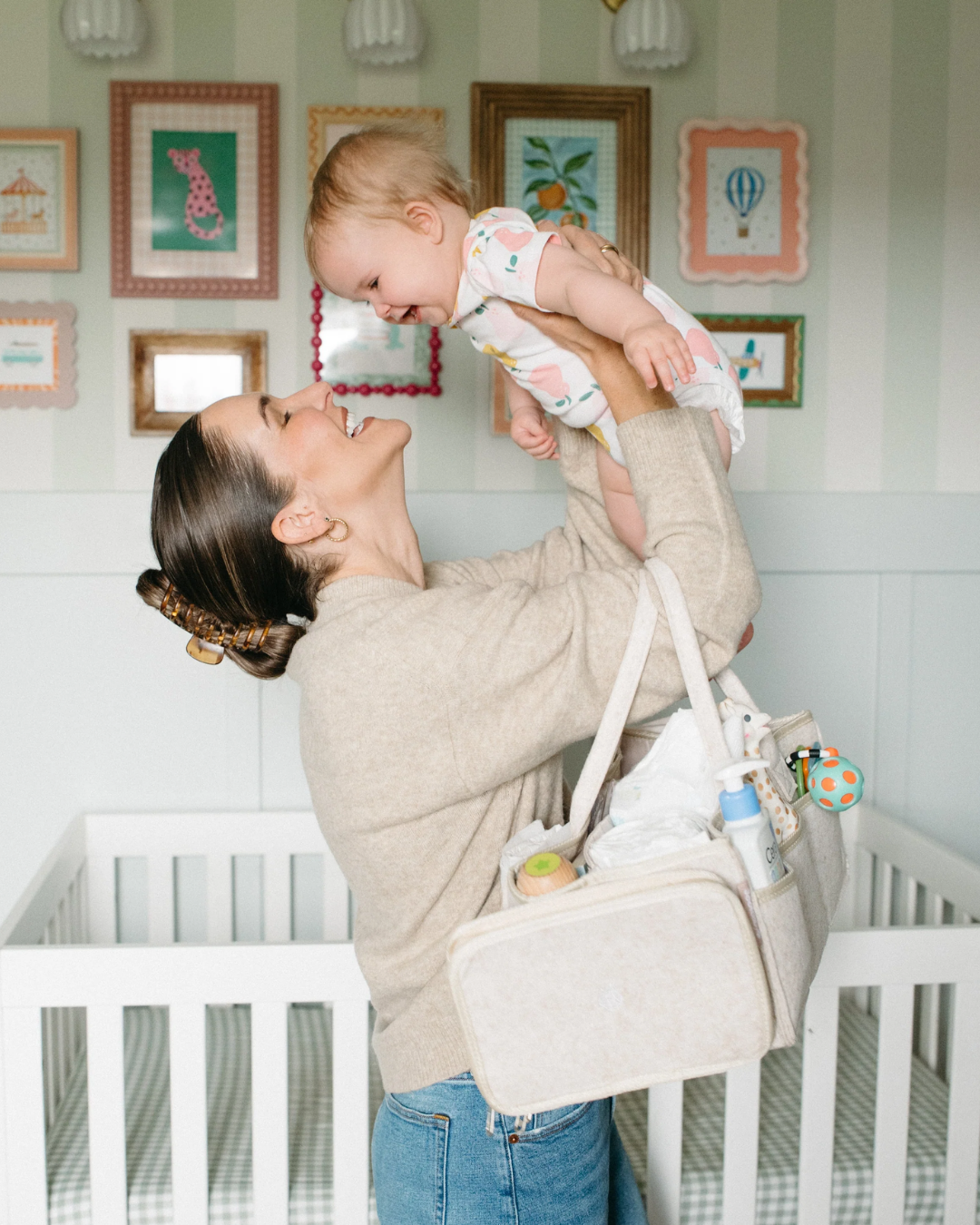 ORGANIZADOR PORTATIL BEIGE JOOL BABY
