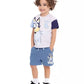 TRAJE 2PZS BLUEY SHORT JEAN