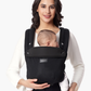 PORTA BEBE ERGONOMIC MALLA TRANSPIRABLE NEGRO