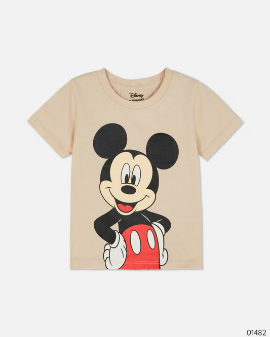 CAMISA MICKEY MOUSE BEIGE PRIMARK