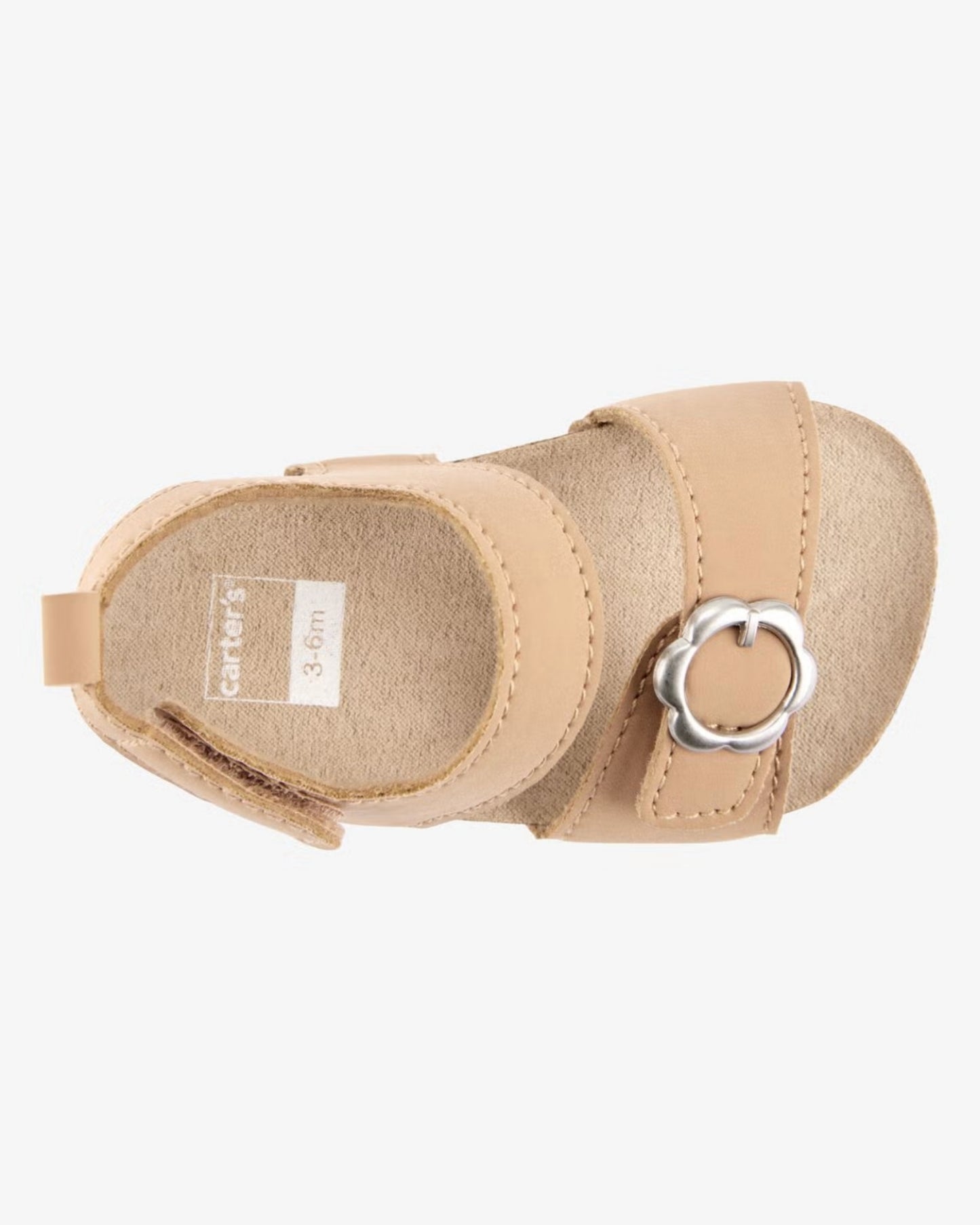 SANDALIAS BEIGE FLOR CARTER´S BEBE