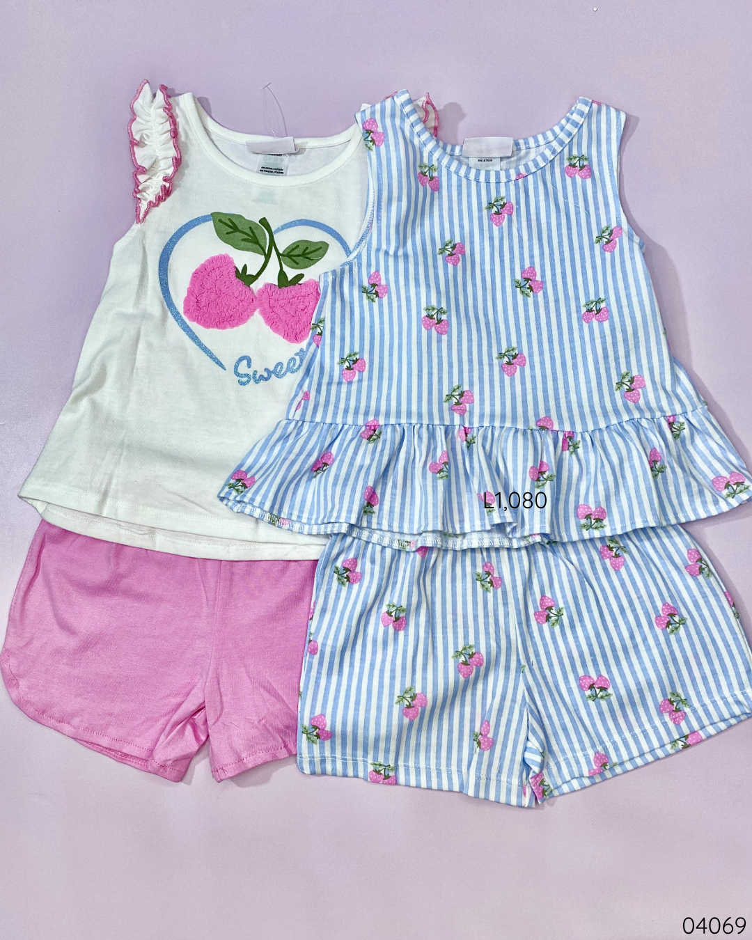 TRAJE SWEET 4PZS COLORES