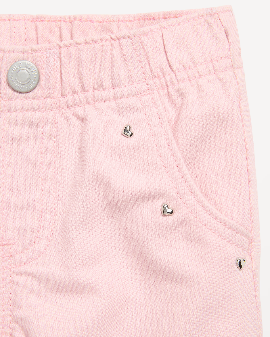 PANTALON BARREL ROSA OLD NAVY