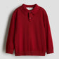 CAMISA ROJA H&M MANGALARGA NIÑO