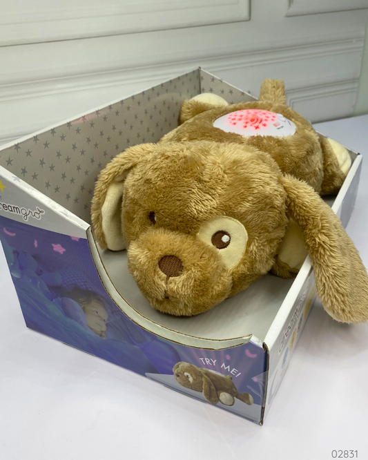 PROYECTOR DE LUZ MUSICAL PERRITO CAFÉ