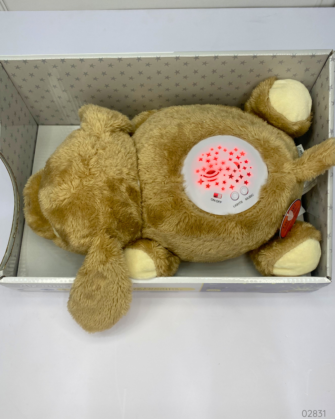 PROYECTOR DE LUZ MUSICAL PERRITO CAFÉ