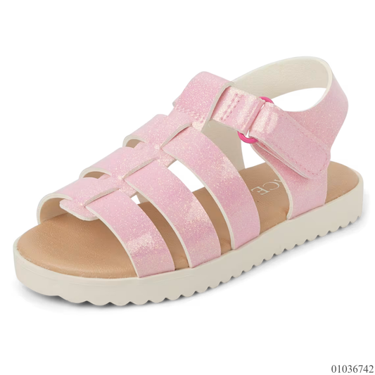 SANDALIAS PINK ESCARCHADA