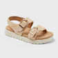SANDALIAS CAFÉ DIAMANTES