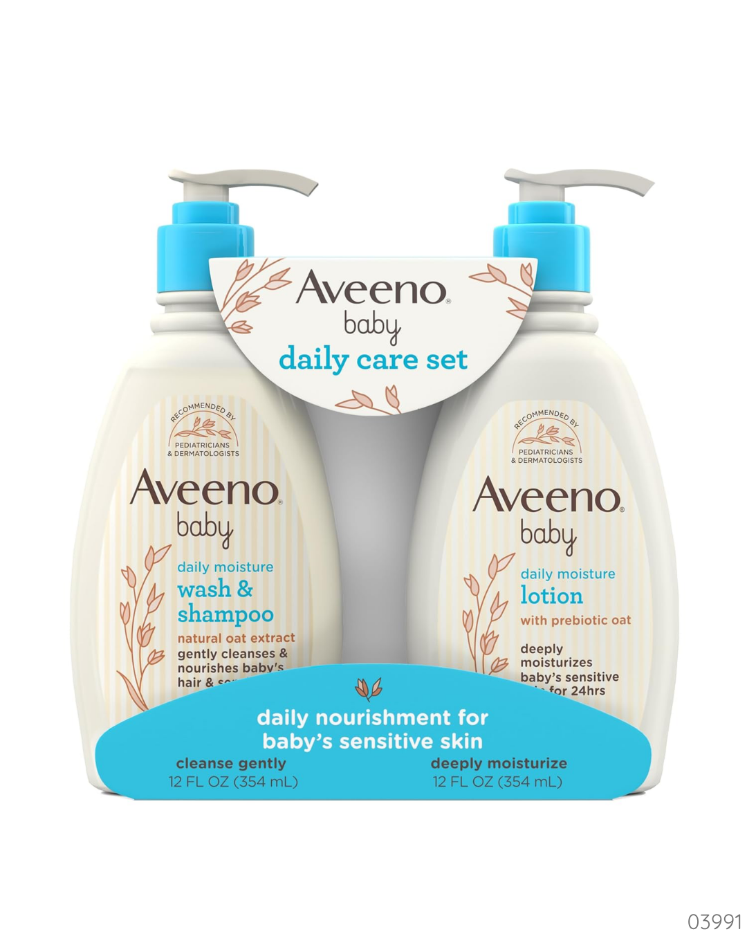 SET AVEENO BABY WASH Y SHAMPOO