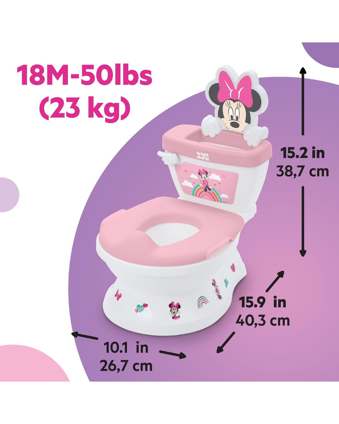 INODORO MINNIE MOUSE ROSA