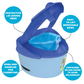 BAÑITO BLUEY AZUL
