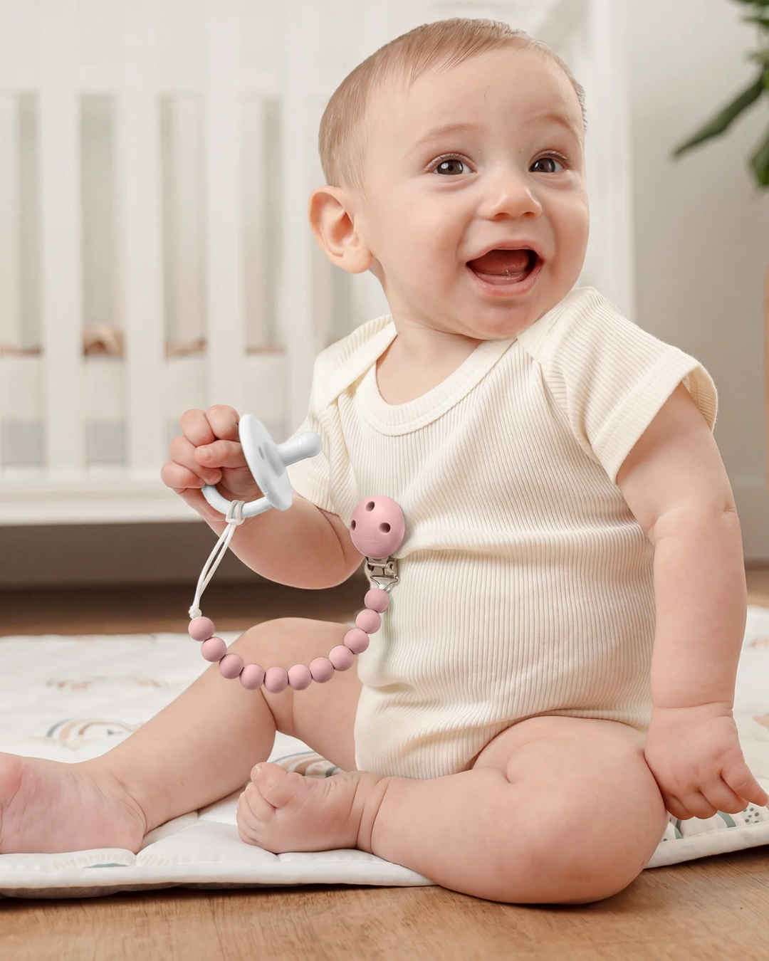 PORTACHUPON 2PZS ROSA BEIGE COMFYCUBS