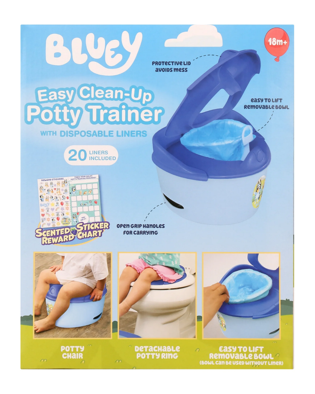 BAÑITO BLUEY AZUL