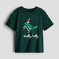 CAMISA VERDE H&M DINO NAVIDEÑO
