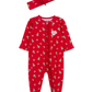 PIJAMA 1ST CHRISTMAS ROJA CORAZON